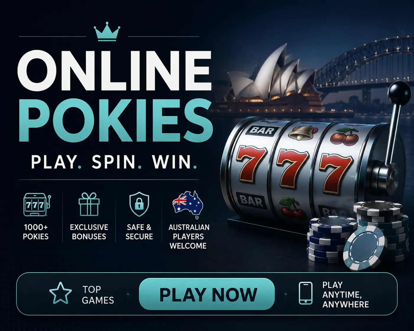 Online pokies reels with an Australian dollar balance and the info panel showing published RTP